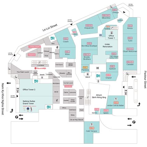 takashimaya floor map.